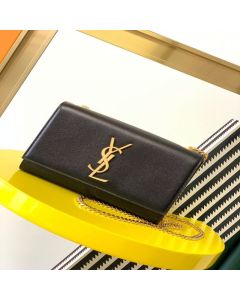 YSL KATE SMALL IN GRAIN DE POUDRE EMBOSSED LEATHER