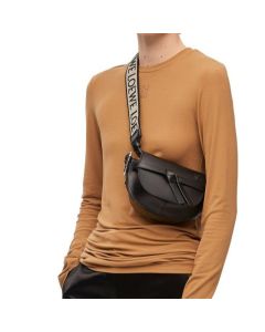 LOEWE Mini Gate Dual bag in soft calfskin and jacquard