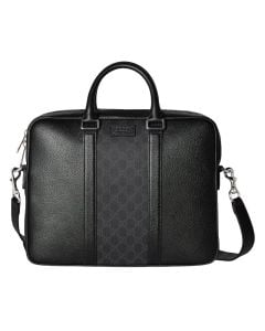 Gucci Medium GG briefcase with tag