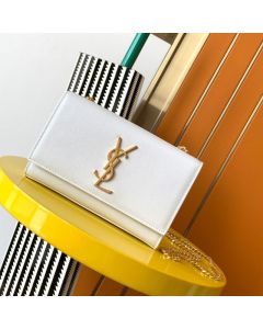 YSL KATE SMALL IN GRAIN DE POUDRE EMBOSSED LEATHER