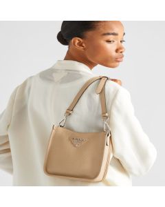 Prada Leather mini shoulder bag