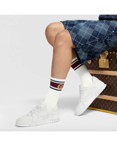 LV Trainer Distressed Sneaker