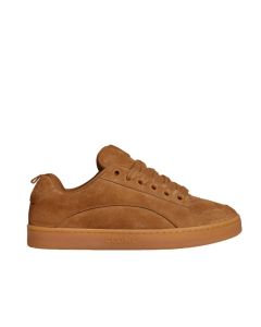 CELINE HUNTINGTON LOW LACE-UP SNEAKER in SUEDE CALFSKIN AND MESH