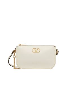 Valentino MINI VLOGO SIGNATURE CALFSKIN CROSSBODY BAG