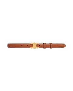 Celine Small Triomphe Belt in Natural Calfskin