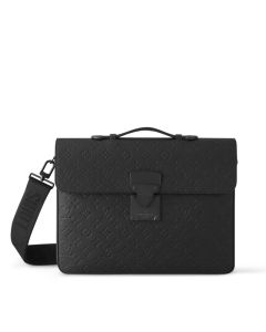 LV S Lock Briefcase