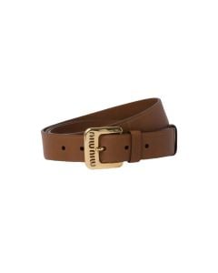MIU MIU Nappa leather belt