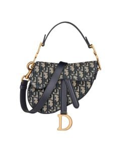 Dior Mini Saddle Bag with Strap
