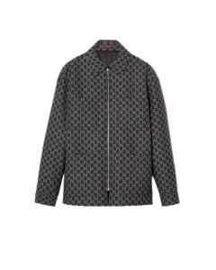 Gucci Wool jacket with GG Shadow