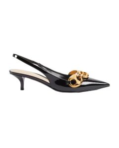 Women's slingback with Gucci Marina Chain