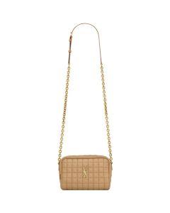 YSL CASSANDRE MATELASSÉ CARRÉ camera bag in lambskin