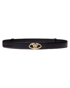Valentino THE BOLD EDITION VLOGO CALFSKIN BELT