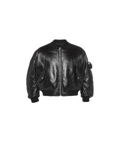 Prada Nappa leather bomber jacket