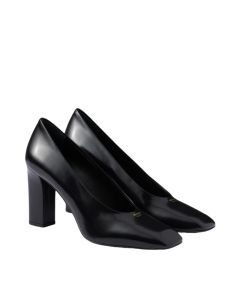 Prada Brushed leather pumps