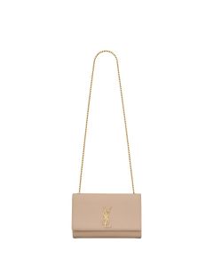 YSL KATE MEDIUM IN GRAIN DE POUDRE EMBOSSED LEATHER
