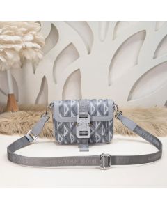 Mini Dior Hit the Road Messenger Bag with Flap