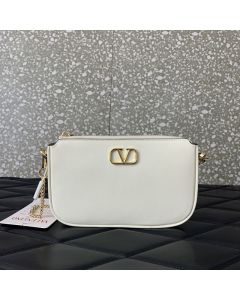 Valentino MINI VLOGO SIGNATURE CALFSKIN CROSSBODY BAG