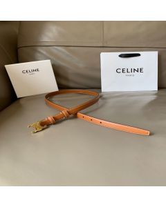 Celine Small Triomphe Belt in Natural Calfskin