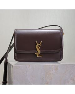 YSL SOLFERINO MEDIUM SATCHEL IN SMOOTH LEATHER