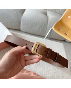 MIU MIU Nappa leather belt