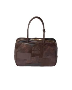 MIU MIU Leather patchwork Beau bag