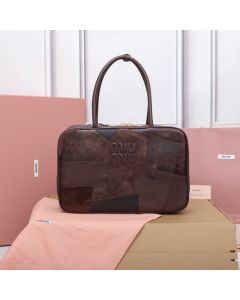 MIU MIU Leather patchwork Beau bag