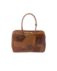 MIU MIU Leather patchwork Beau bag