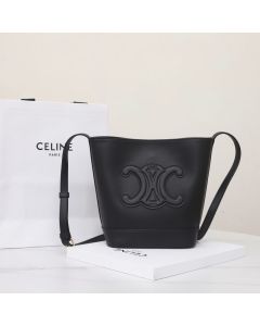 Celine SMALL BUCKET CUIR TRIOMPHE IN SMOOTH CALFSKIN