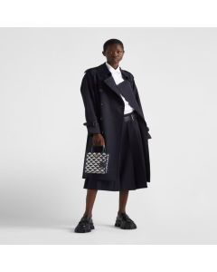 Prada Symbole embroidered fabric mini bag