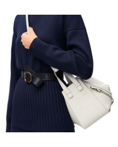LOEWE Compact Hammock bag in soft grained calfskin