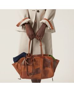 MIU MIU Leather patchwork Beau bag