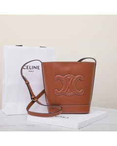 Celine SMALL BUCKET CUIR TRIOMPHE IN SMOOTH CALFSKIN