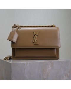 YSL SUNSET medium IN SMOOTH LEATHER