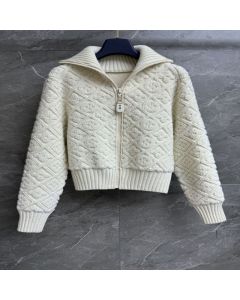 LV Shearling-Effect Monogram Jacket 