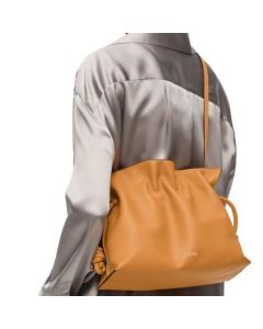 LOEWE Medium Flamenco clutch in nappa calfskin