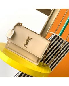 YSL SUNSET MEDIUM IN SMOOTH LEATHER