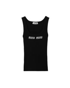 MIU MIU Viscose tank top