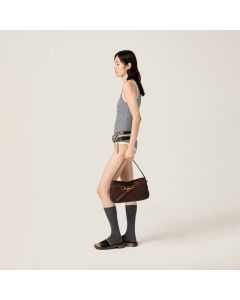 MIU MIU Aventure nappa leather bag
