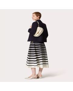 SMALL VALENTINO GARAVANI OHVAL SHOULDER BAG IN NAPPA CALFSKIN