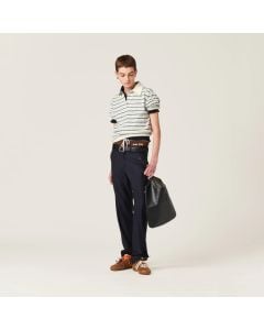 MIU MIU Cotton jersey polo shirt