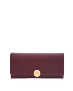 LOEWE Pebble continental wallet in shiny nappa calfskin