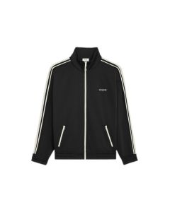 Celine TRACKSUIT JACKET IN DOUBLE FACE JERSEY