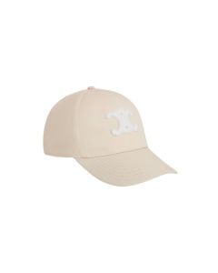 Celine triomphe baseball cap in cotton