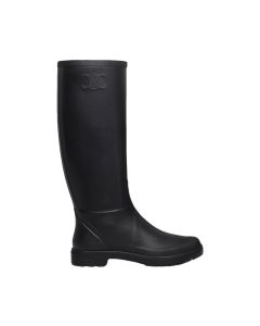 HIGH CELINE RAIN BOOTS in Natural Rubber