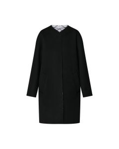 LV Malletage Jacquard Double Face Coat 