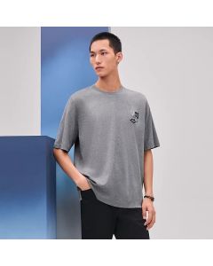 Hermès "H Puzzle" t-shirt with leather detail