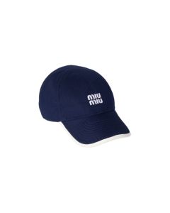 Miu Miu Drill baseball cap