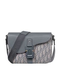 Dior Small Saddle Messenger Bag with Flap