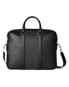 Gucci Medium GG briefcase with tag