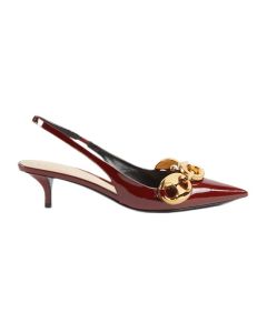 Women's slingback with Gucci Marina Chain